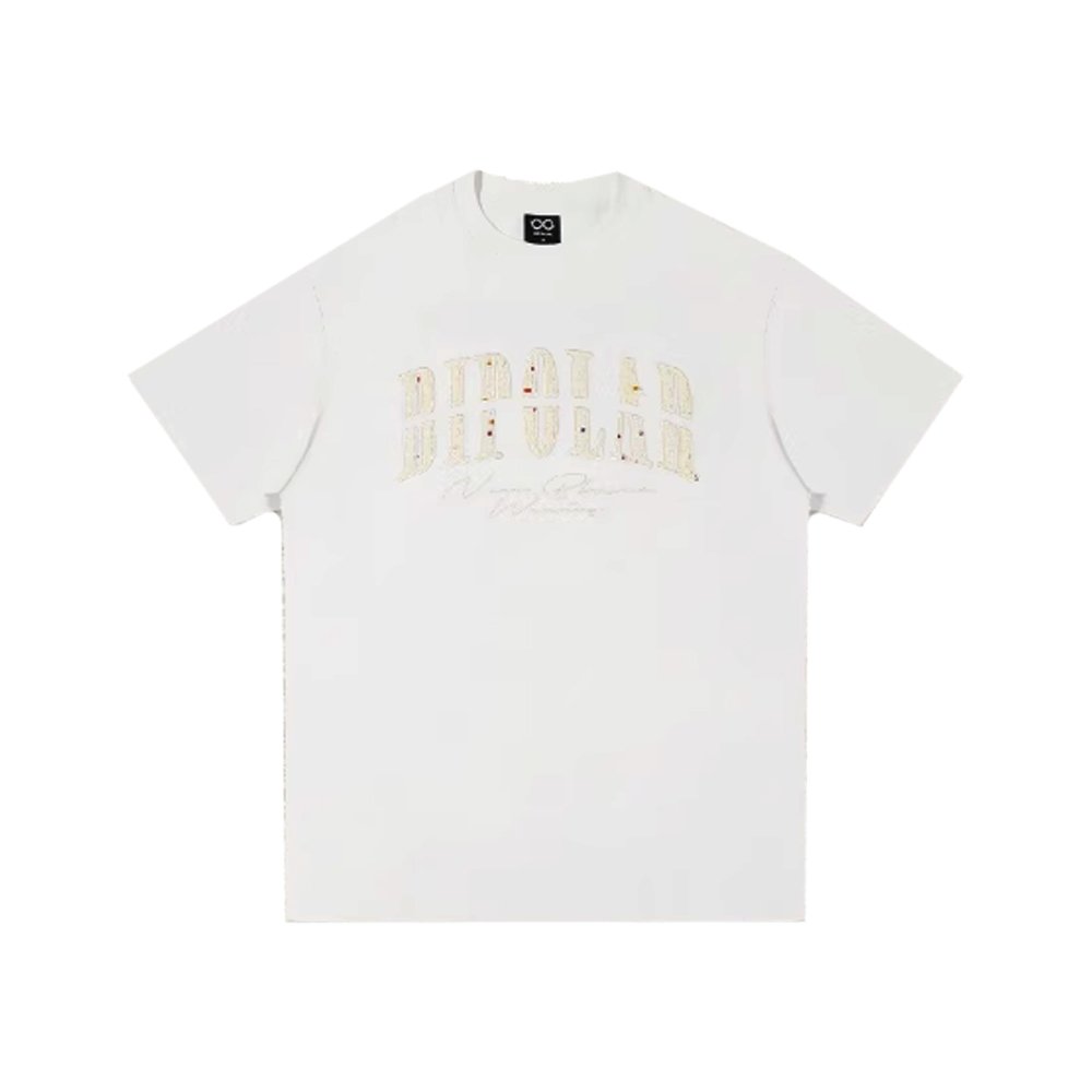 Bipolar Textile Tee - White