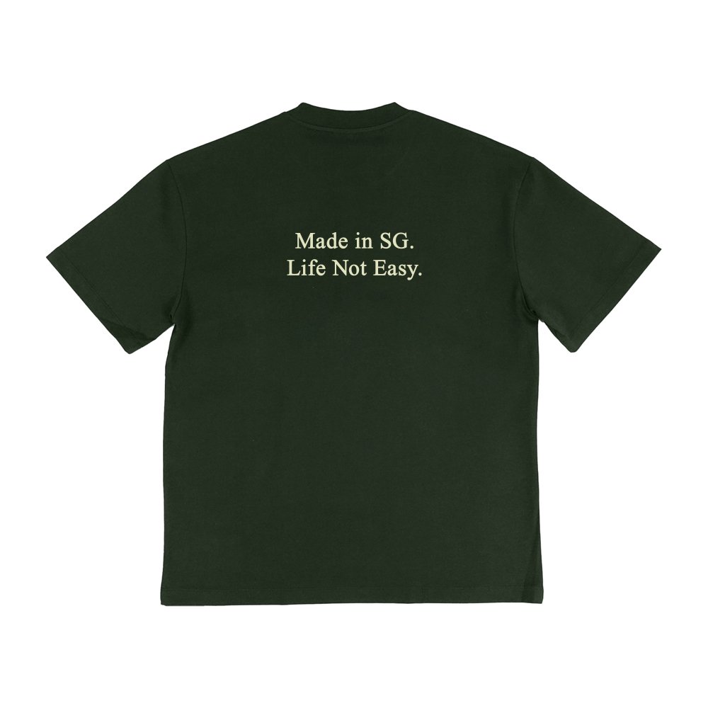 Wellbred Club "Made In SG" Tee - Green