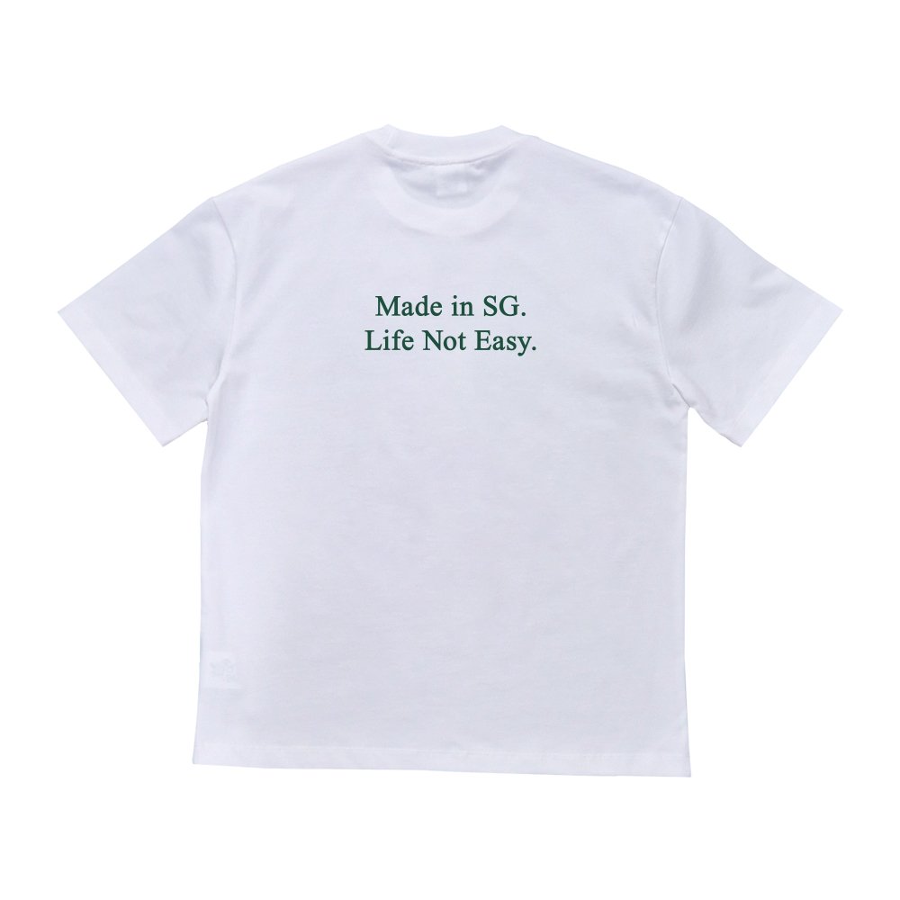 Wellbred Club "Made In SG" Tee - White