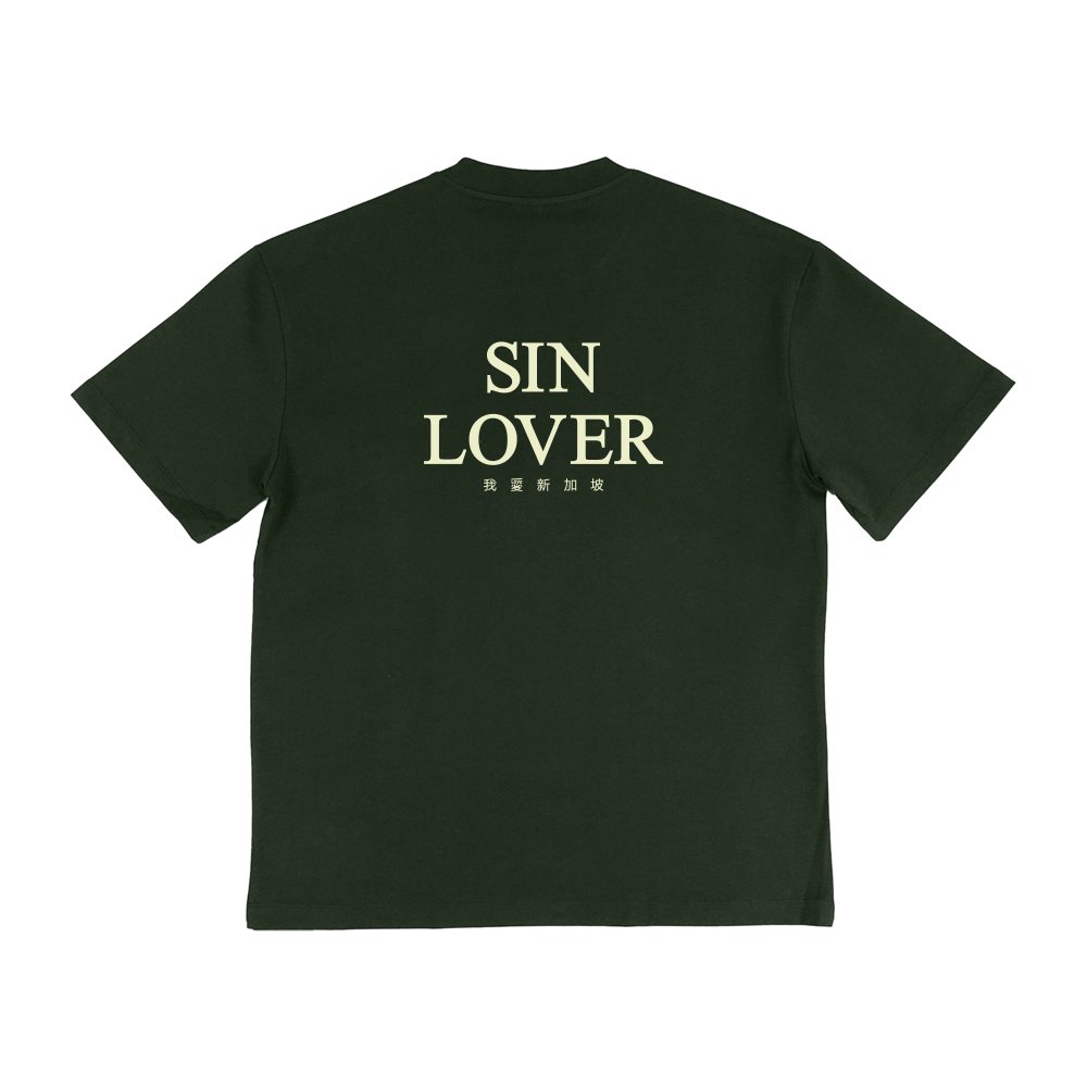 Wellbred Club "SIN Lover" Tee - Green