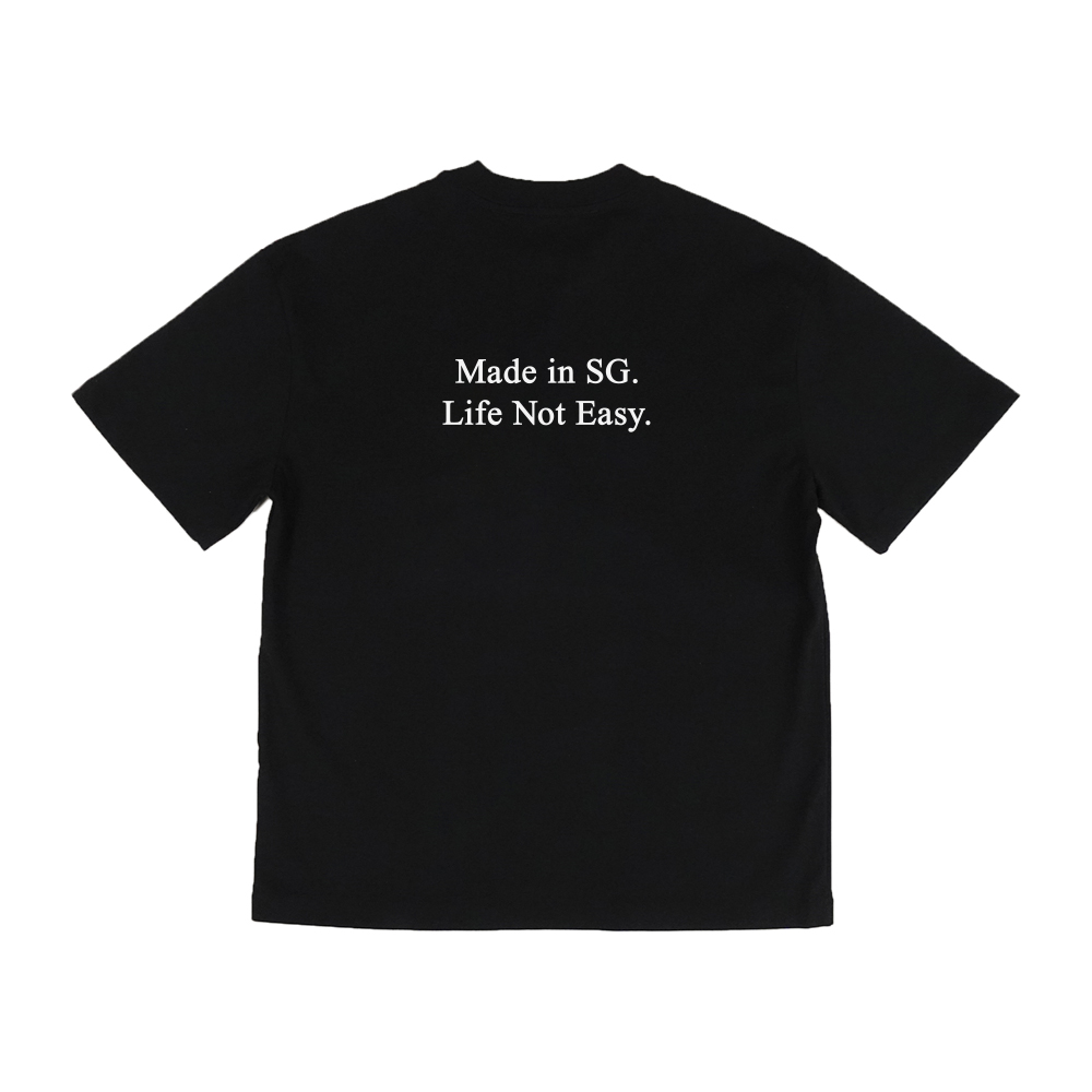 Wellbred Club "Made In SG" Tee - Black