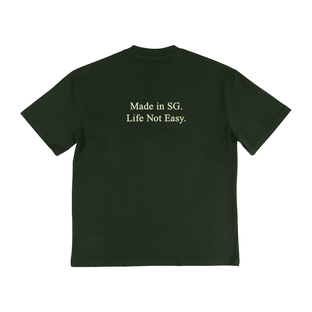 Wellbred Club "Made In SG" Tee - Green