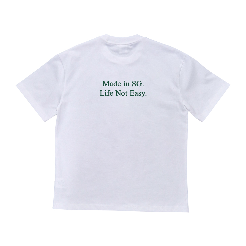 Wellbred Club "Made In SG" Tee - White