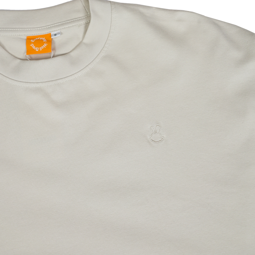 WB Everyday Rabbit Eco-cloud L/S Tee - Beige