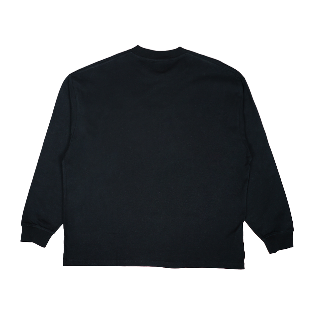 WB Everyday Rabbit Eco-cloud L/S Tee - Black