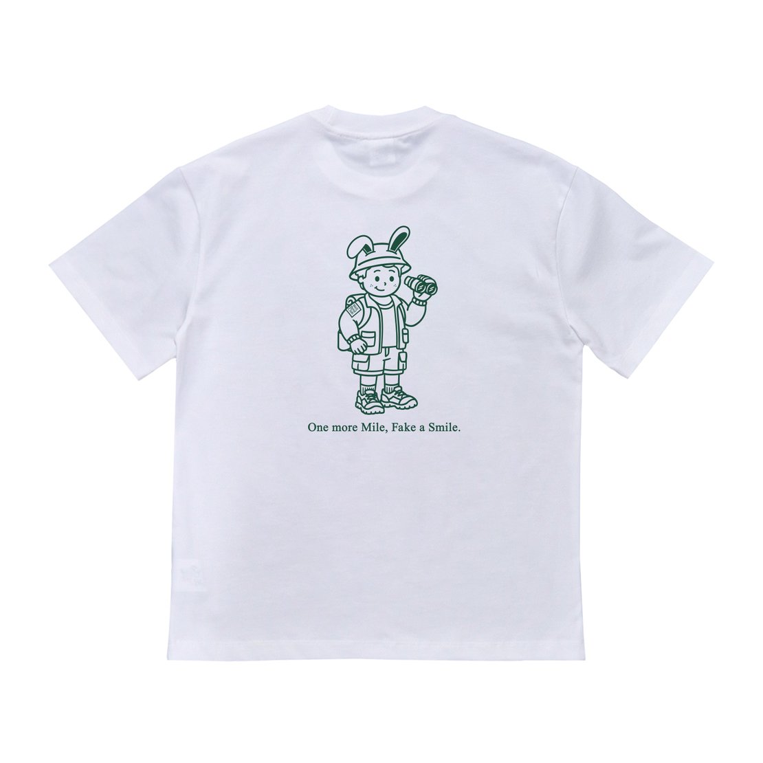 WellBred Club &ldquo;Outdoor Mascot&rdquo; Tee - White