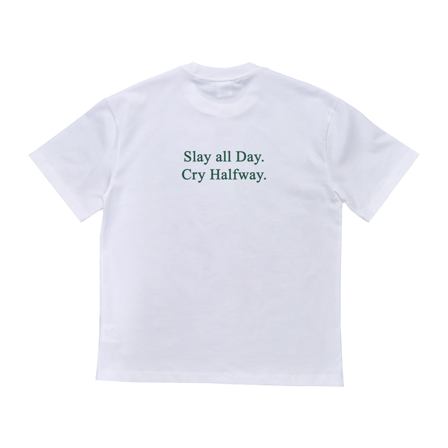 WellBred Club “Slay” Tee - White