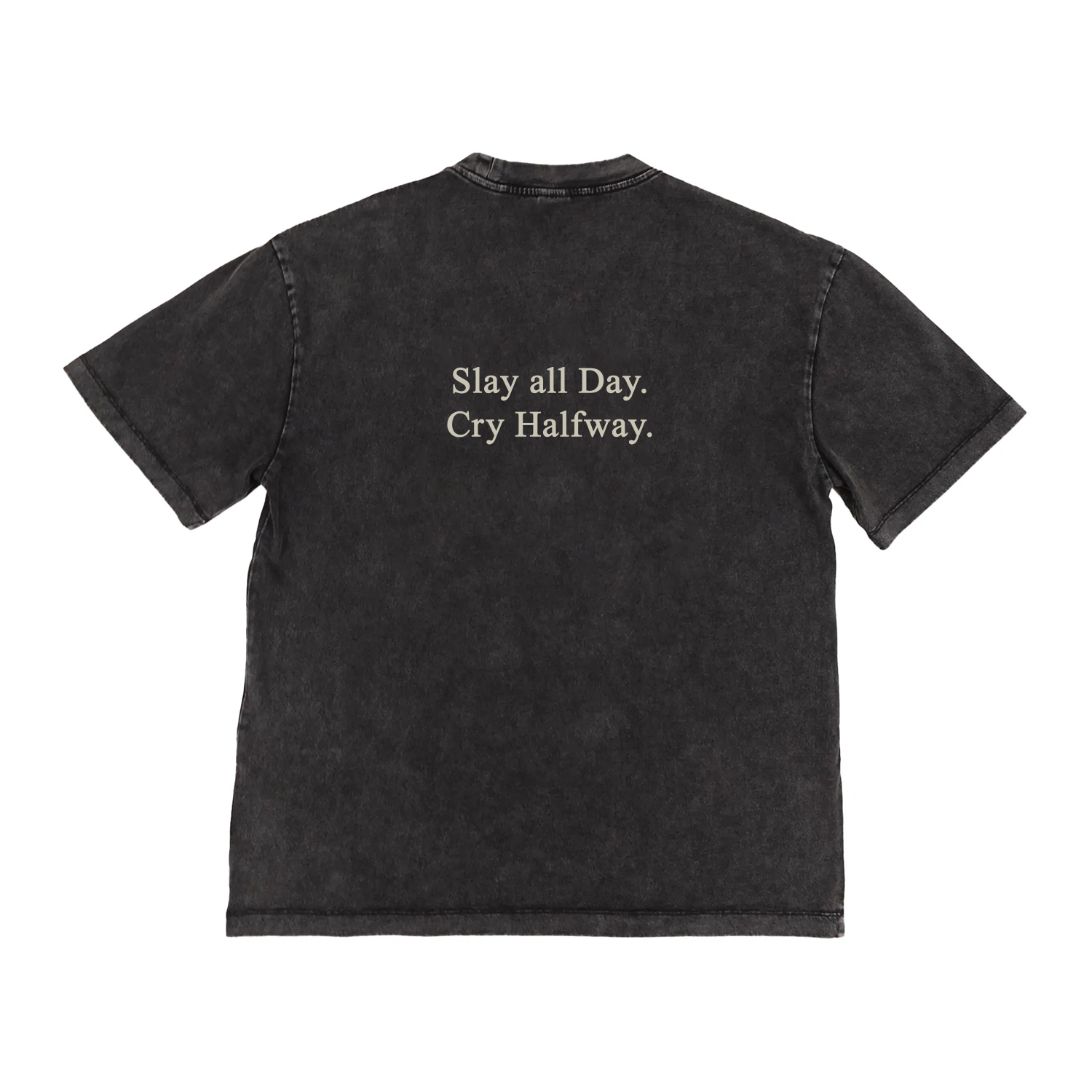 WellBred Club “Slay” Wsh Tee - Black