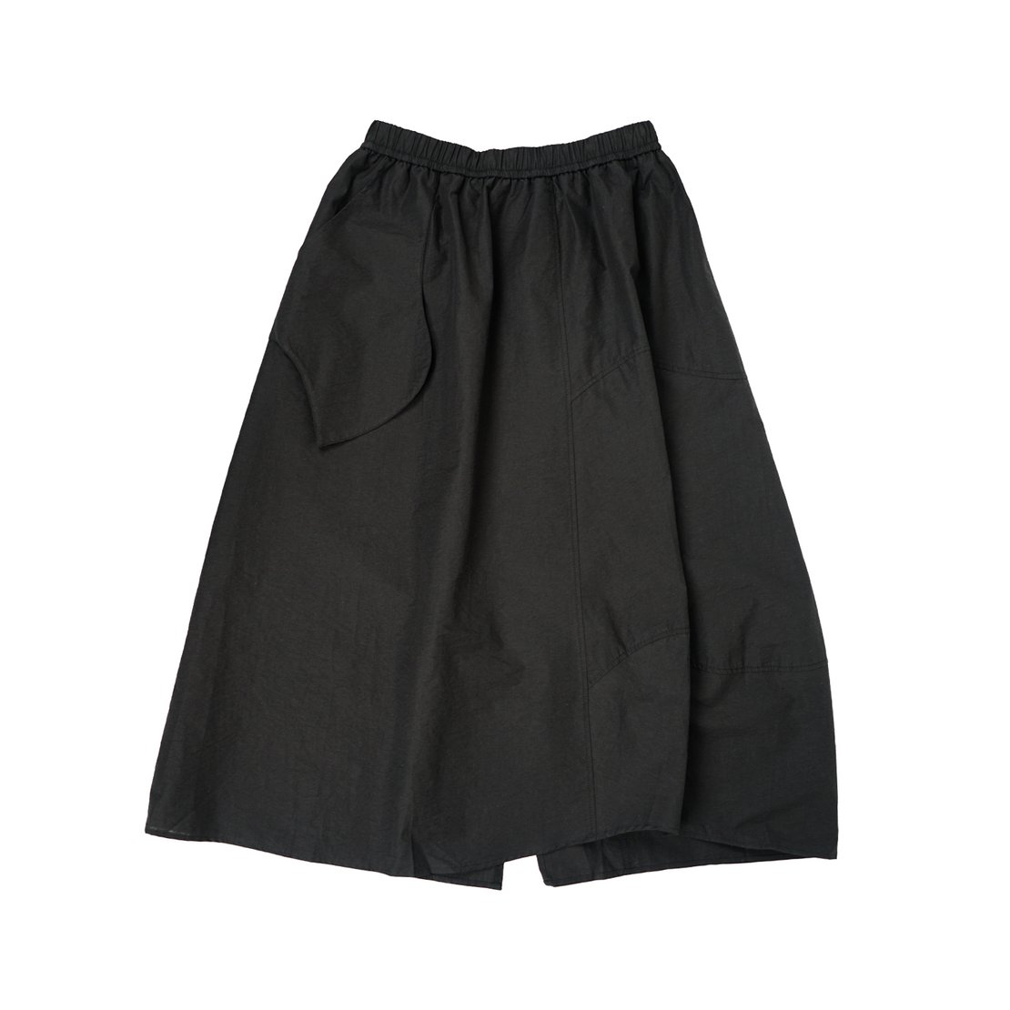 Wellbred Club Panel Skirt - Black