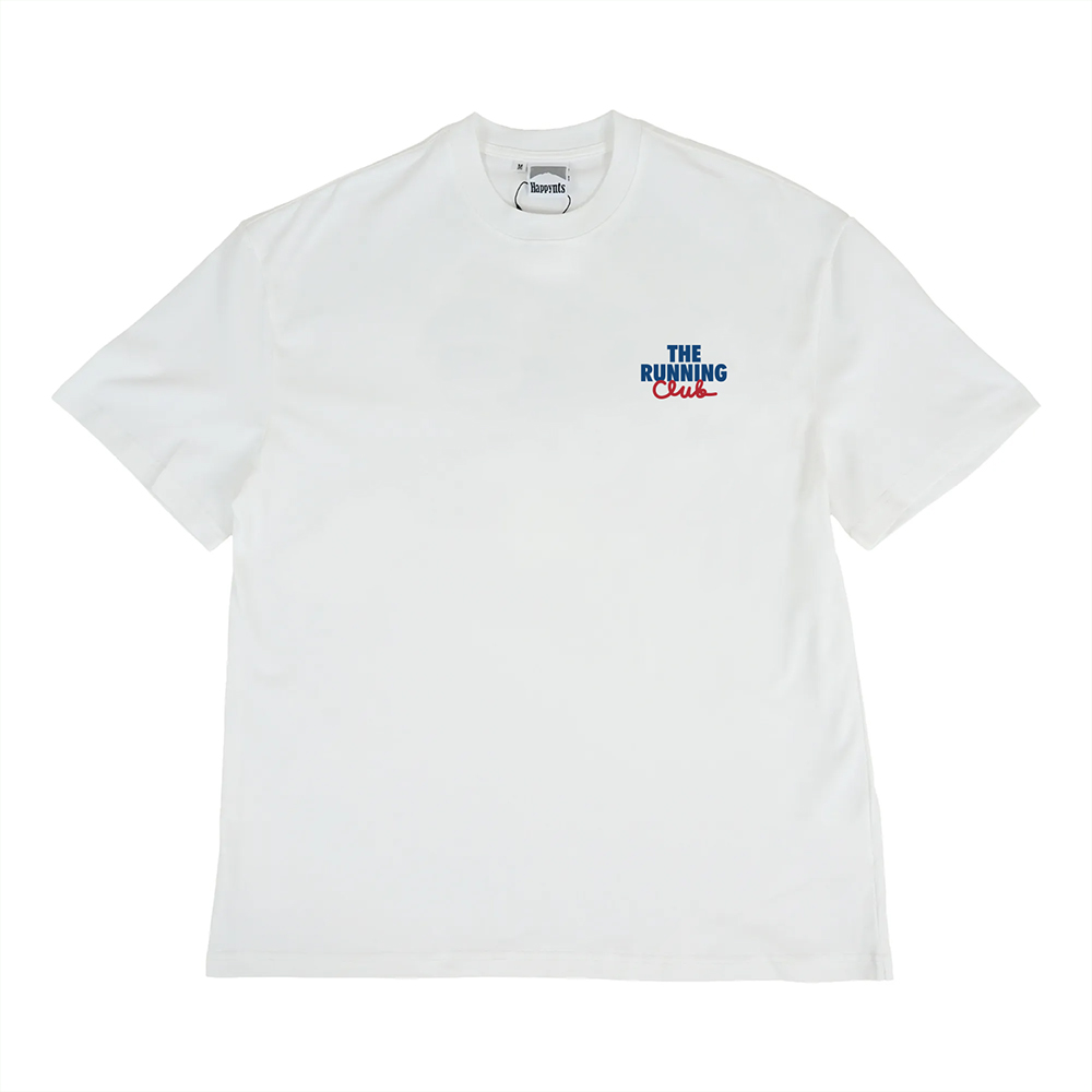 Happynauts The Running Club Tee - White