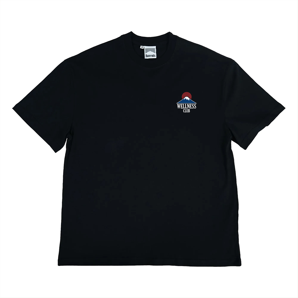 Happynauts The Wellness Club Tee - Black