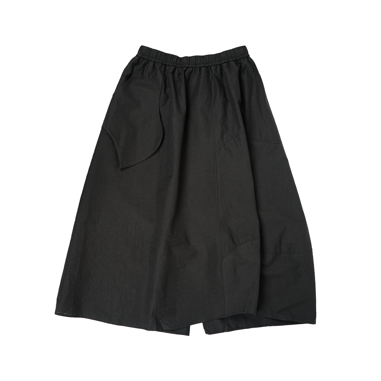 Wellbred Club Panel Skirt - Black