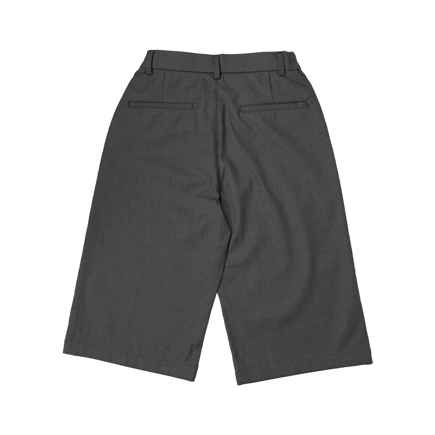 Wellbred Club Trouser Shorts - Grey