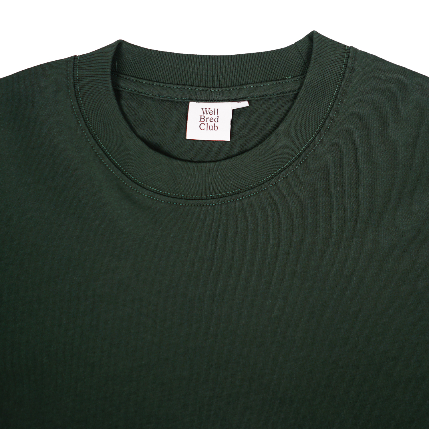 Wellbred Club Boxy Cropped Tee - Green