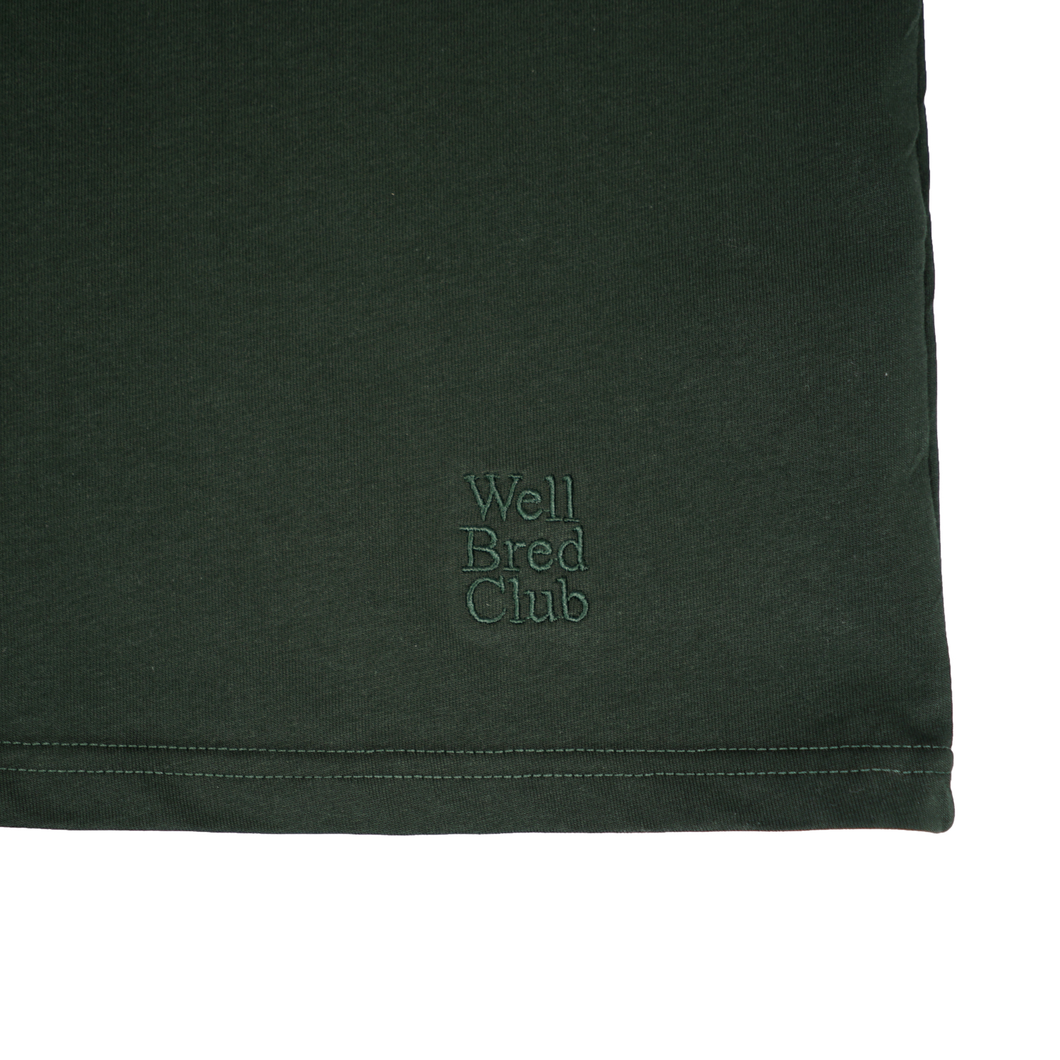 Wellbred Club Boxy Cropped Tee - Green