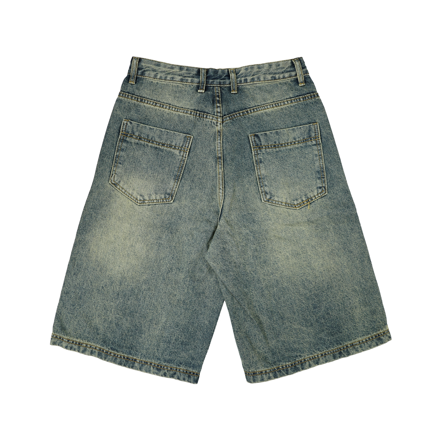 Wellbred Club Vintage Jorts - Blue Denim