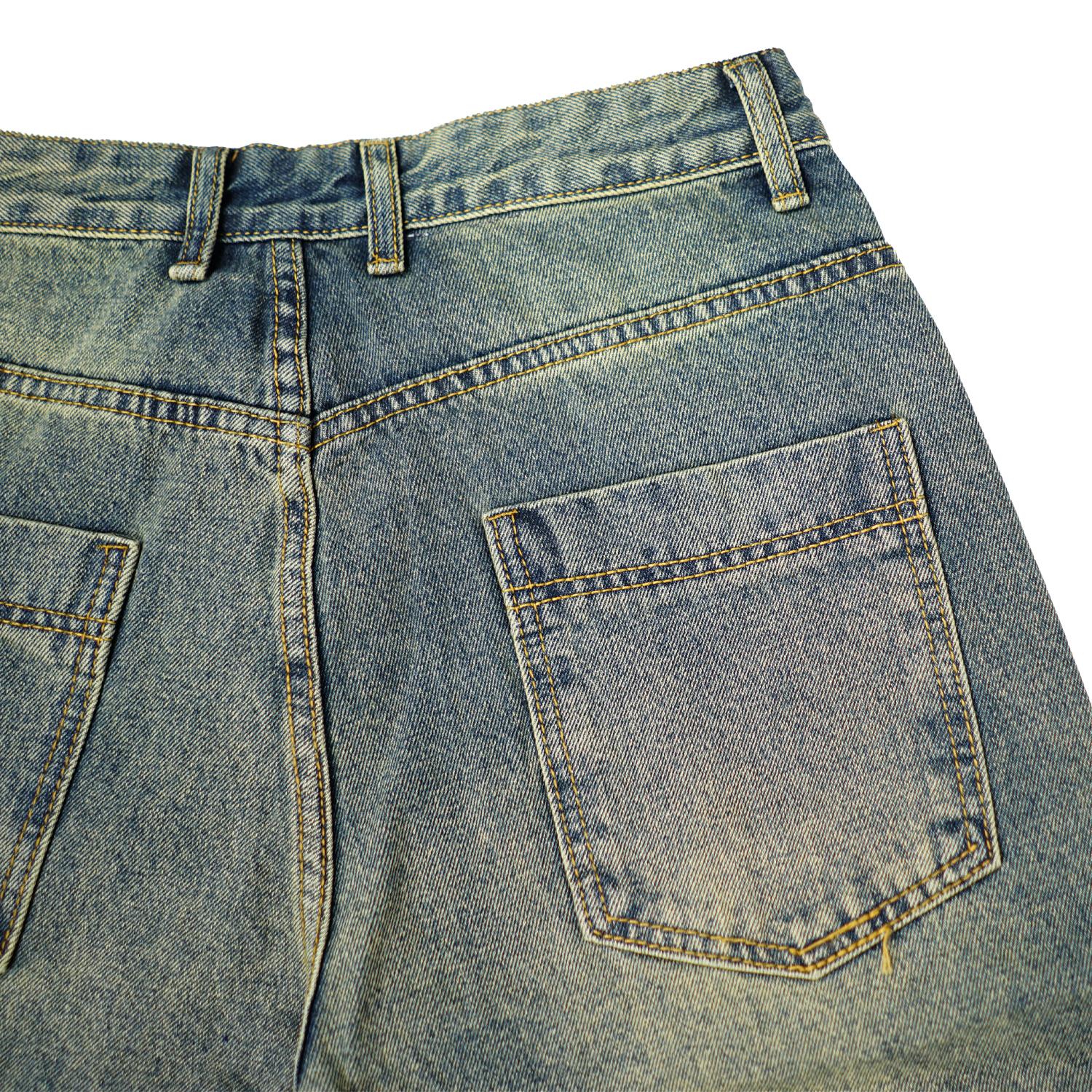 Wellbred Club Vintage Jorts - Blue Denim