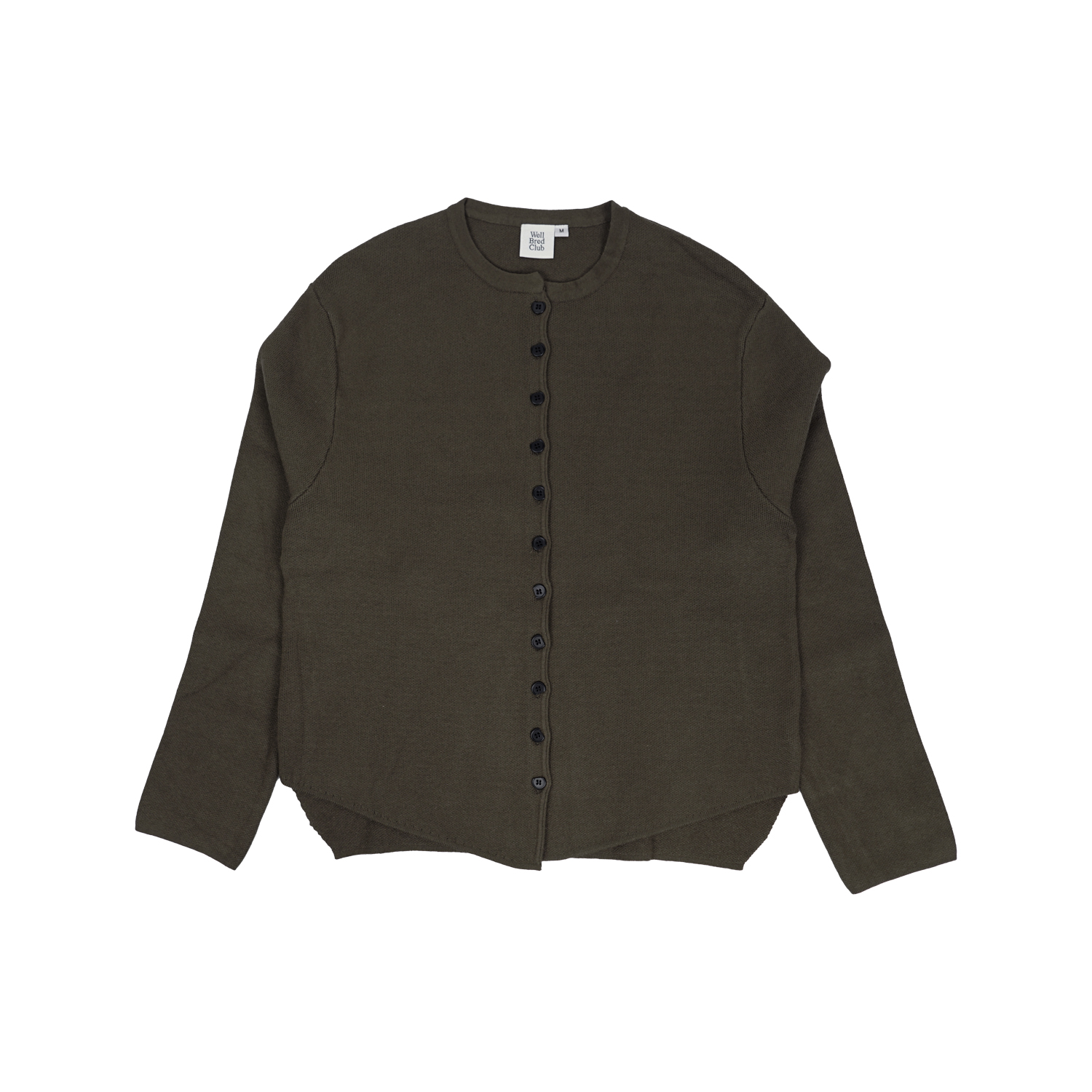 Wellbred Club Essential Knit Cardigan - Olive