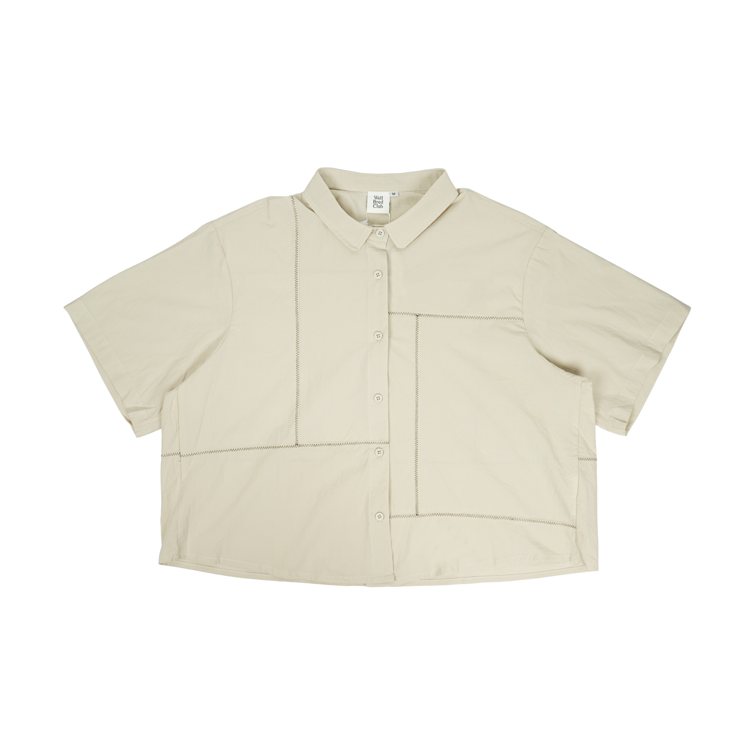 Wellbred Club Slate Shirt - Cream