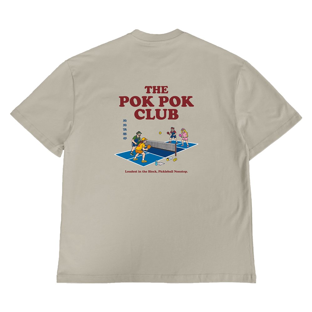 Happynauts The Pok Pok Club Tee - Khaki