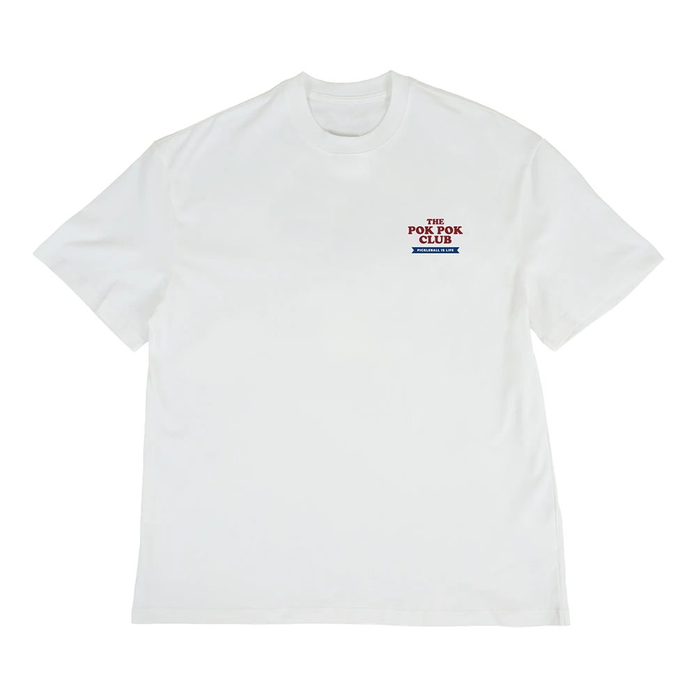 Happynauts The Pok Pok Club Tee - White