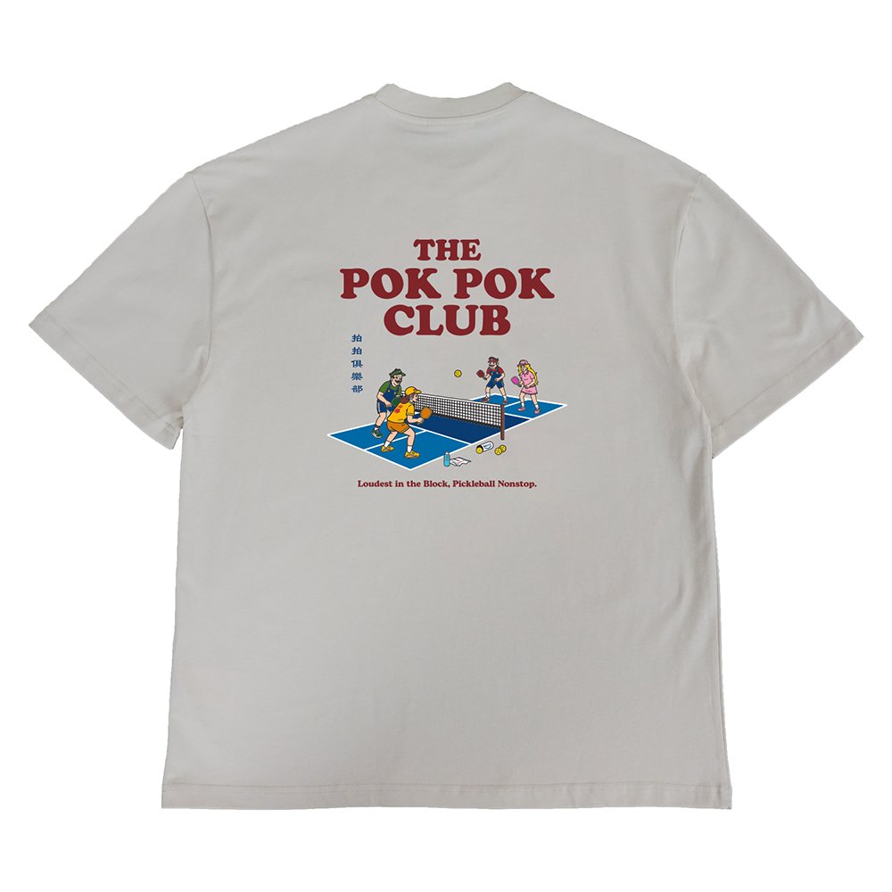 Happynauts The Pok Pok Club Tee - Beige