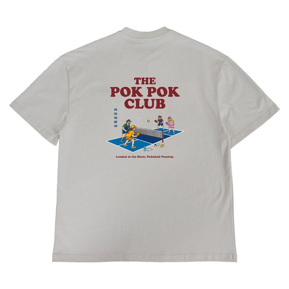 Happynauts The Pok Pok Club Tee - Beige