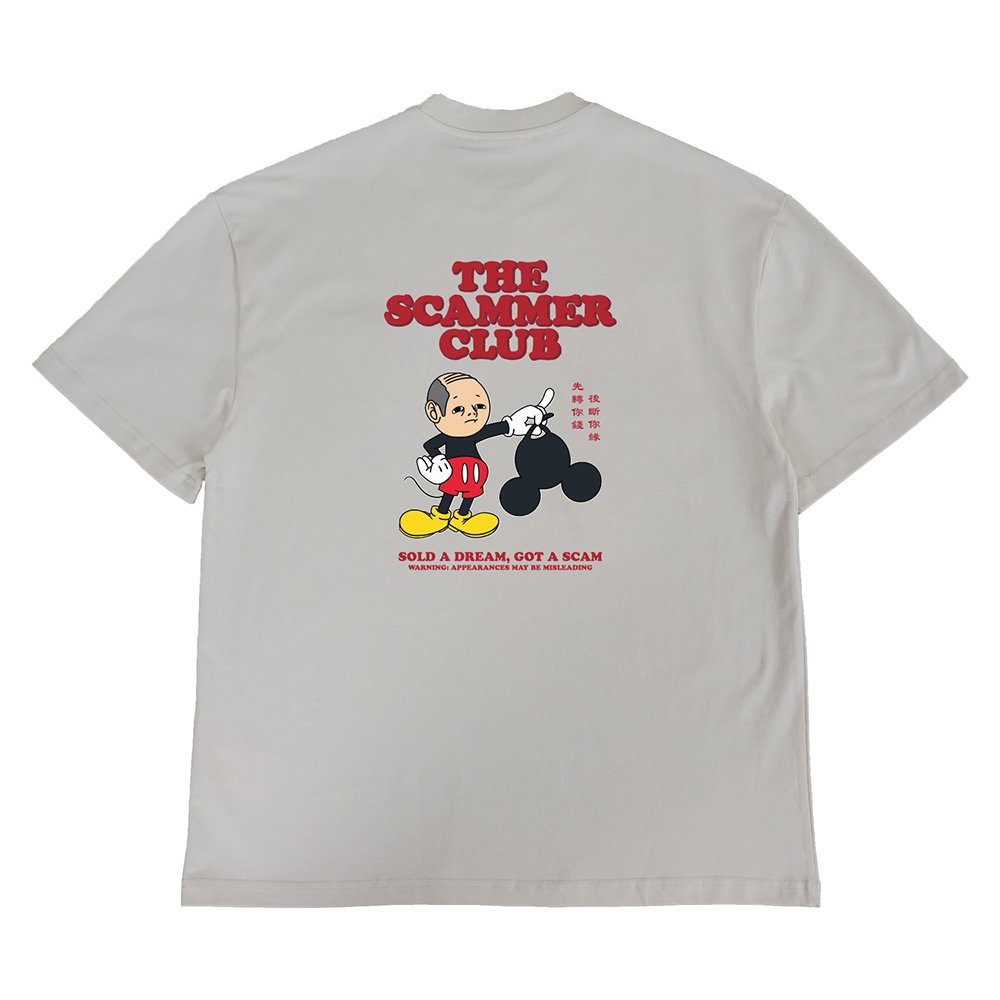 Happynauts The Scammer Club Tee - Beige