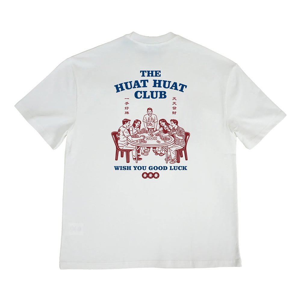 Happynauts The Huat Huat Club Tee - White