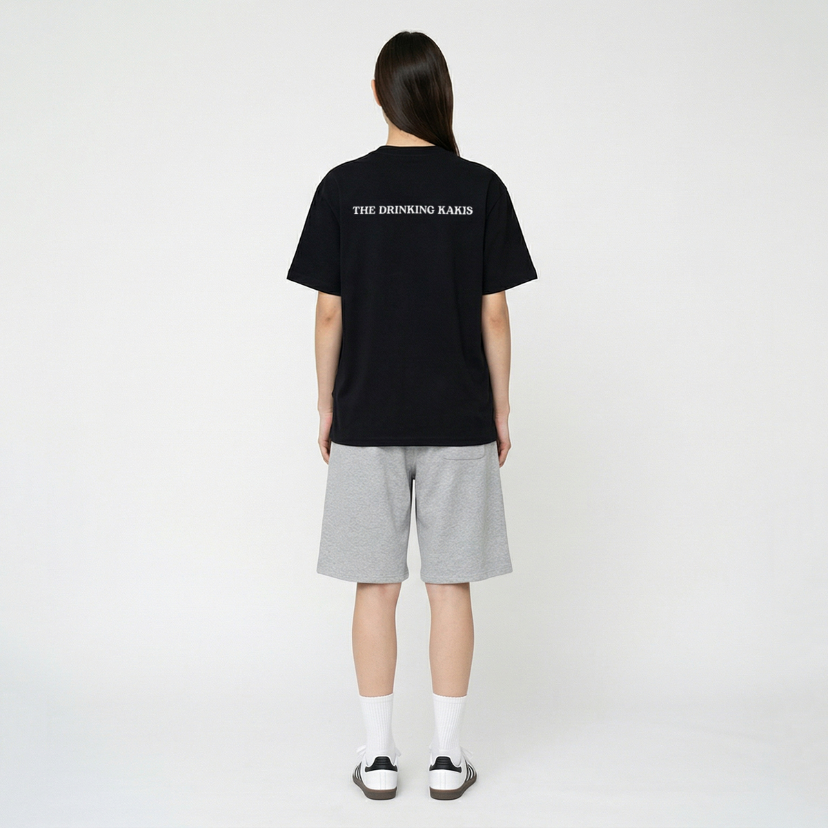 Happynauts The Drinking Kakis Tee - Black