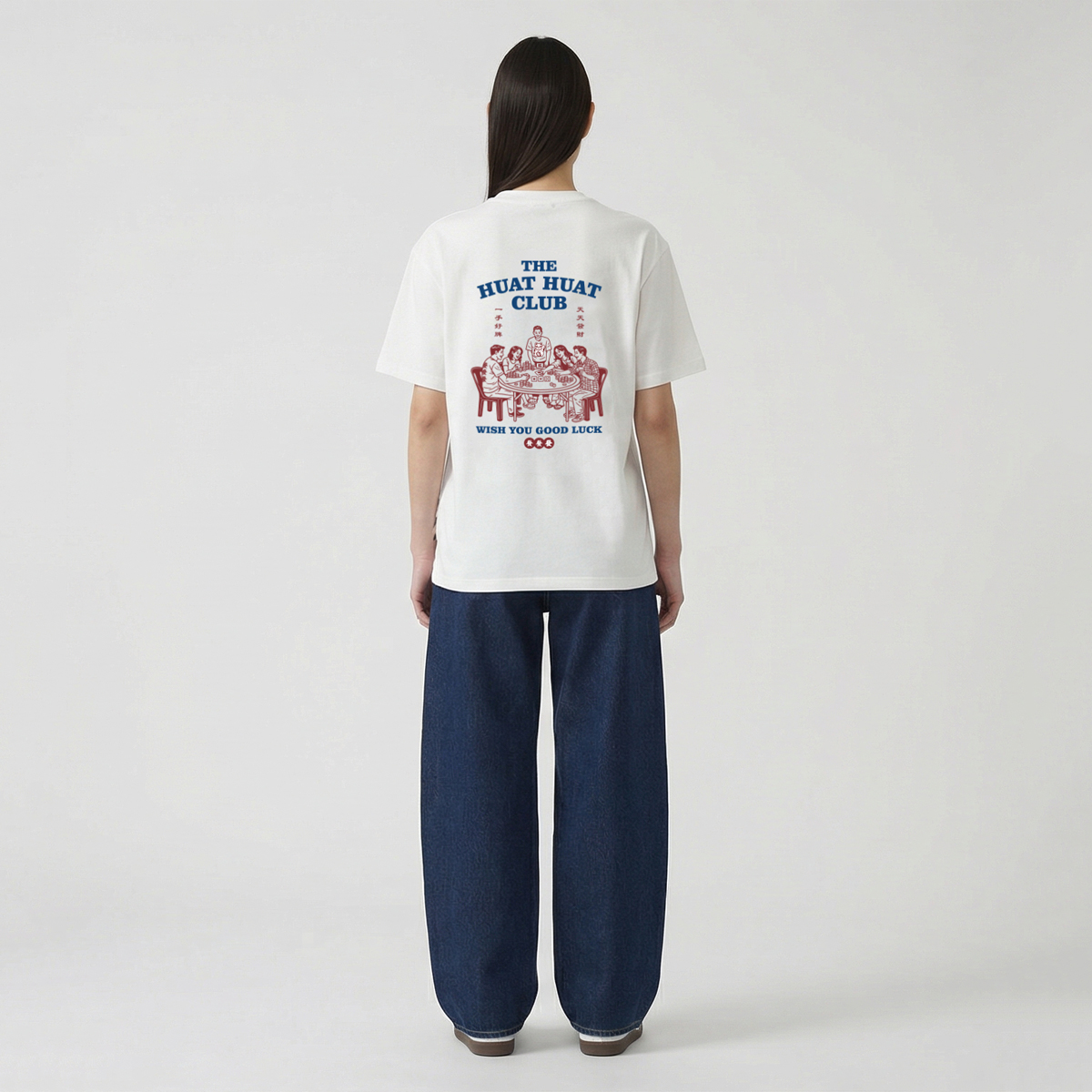 Happynauts The Huat Huat Club Tee - White