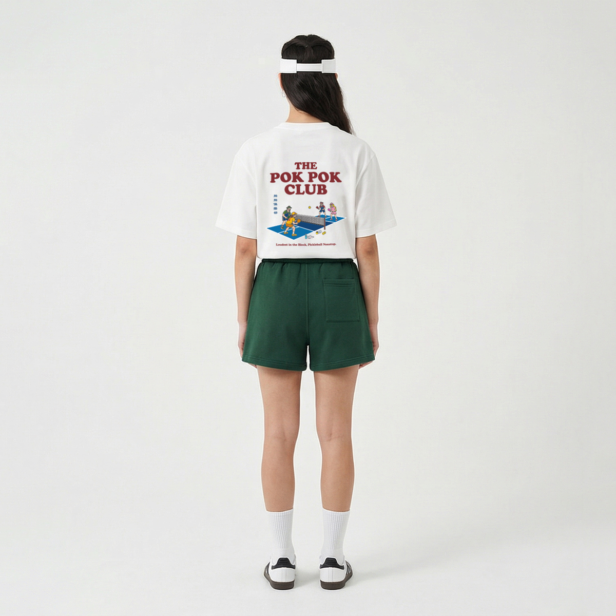 Happynauts The Pok Pok Club Tee - White