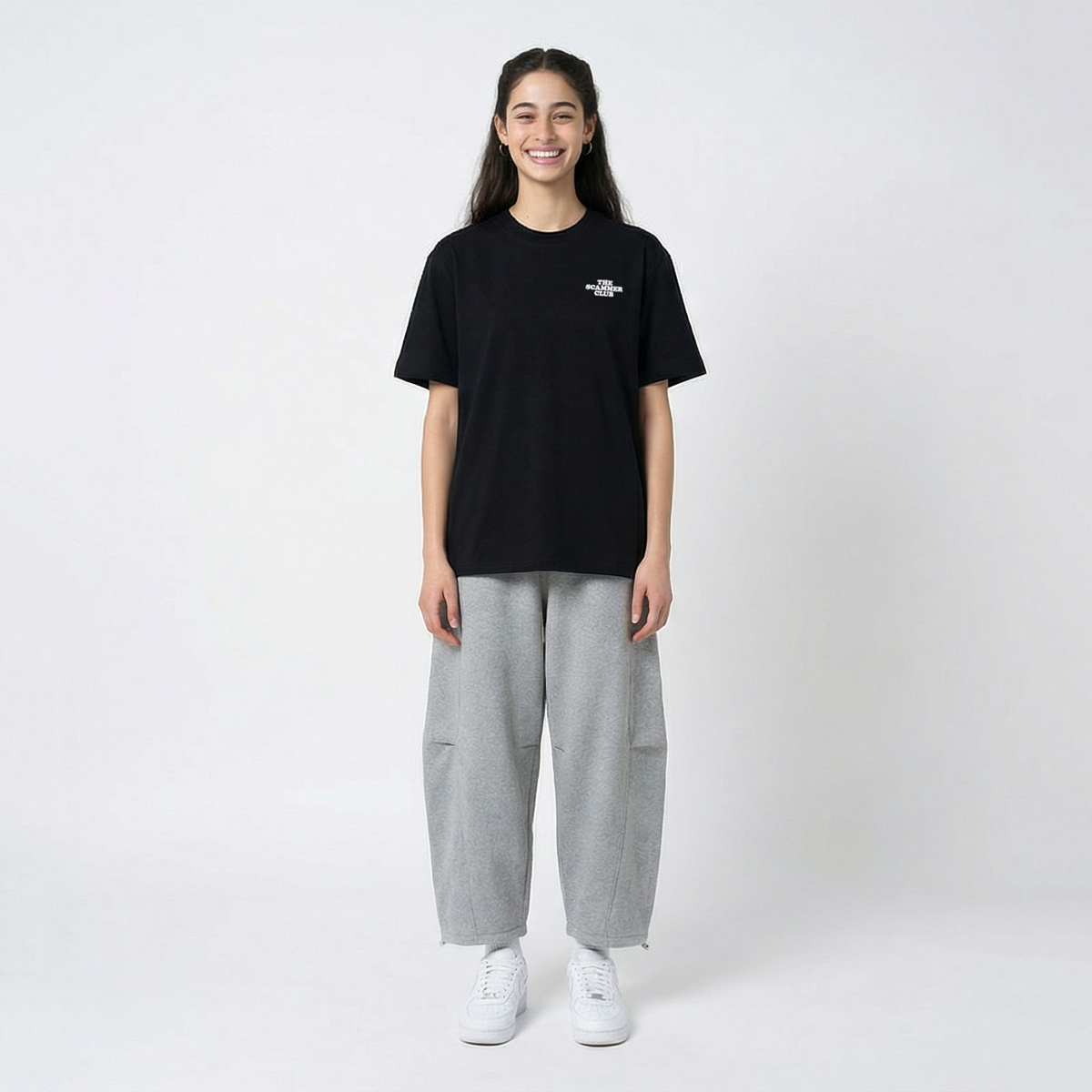 Happynauts The Scammer Club Tee - Black