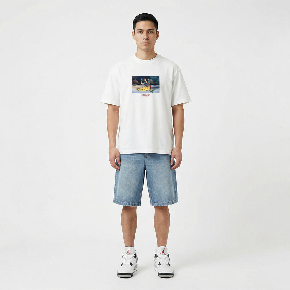 Happynauts The Drinking Kakis Tee - White