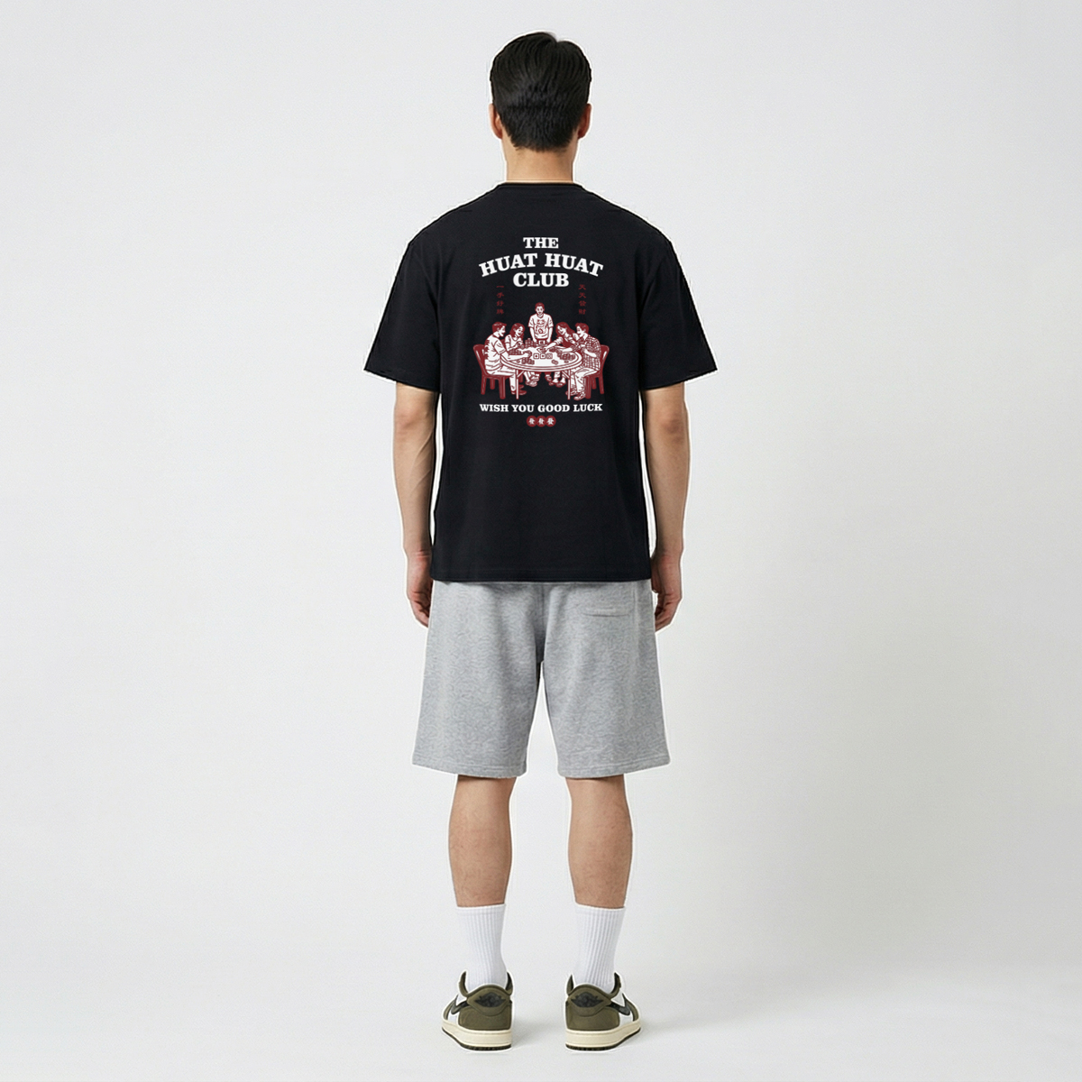 Happynauts The Huat Huat Club Tee - Black