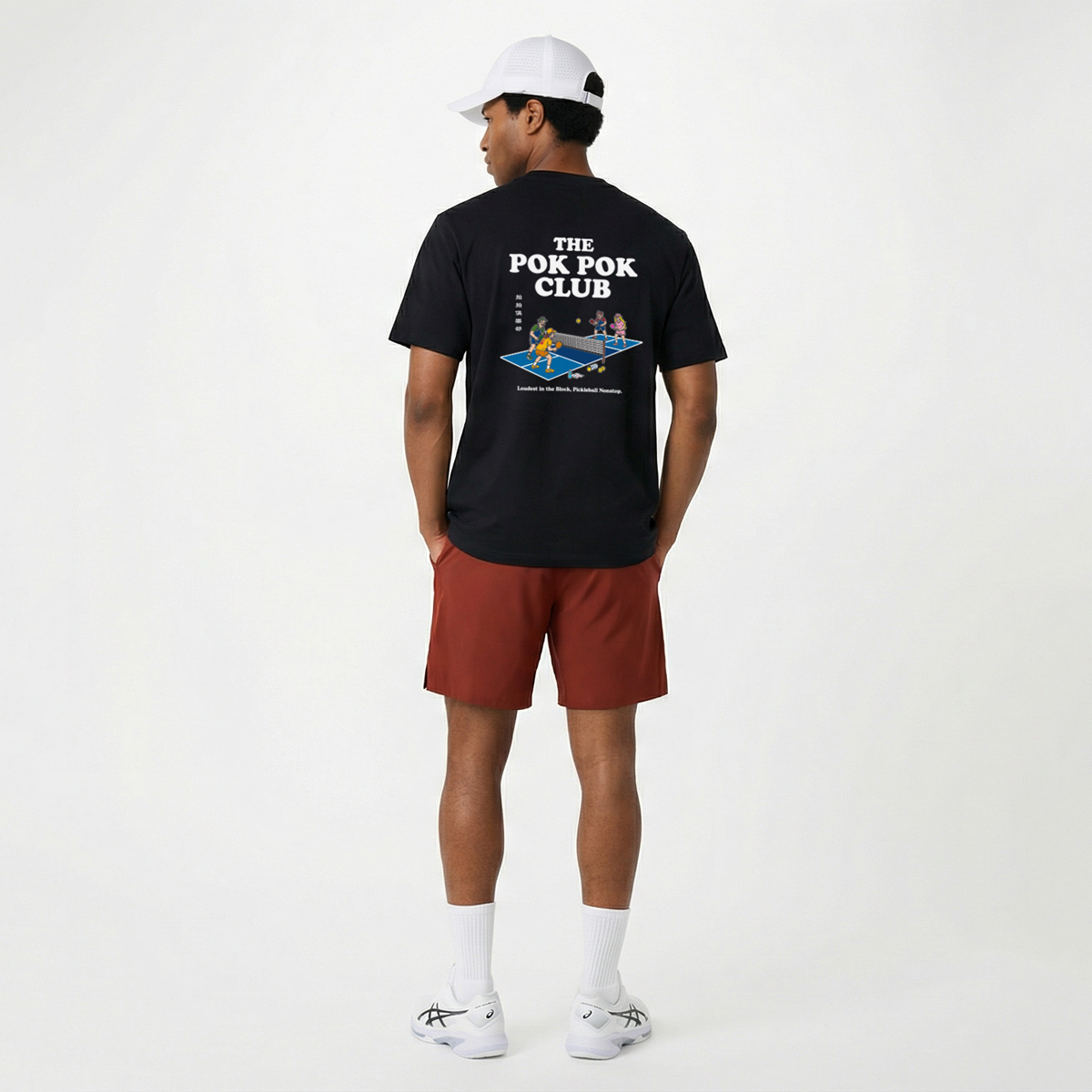 Happynauts The Pok Pok Club Tee - Black