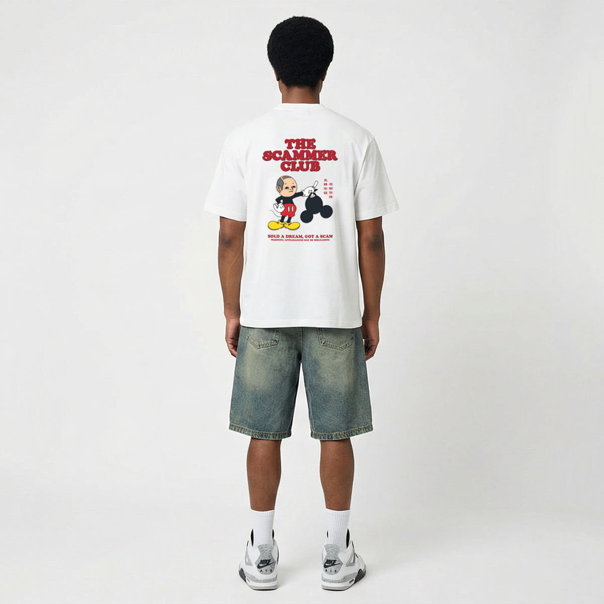 Happynauts The Scammer Club Tee - White