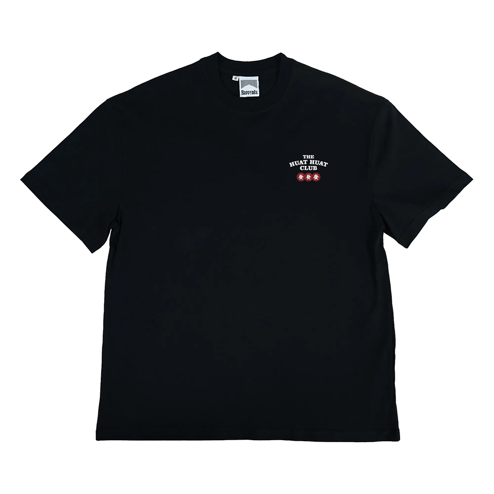 Happynauts The Huat Huat Club Tee - Black
