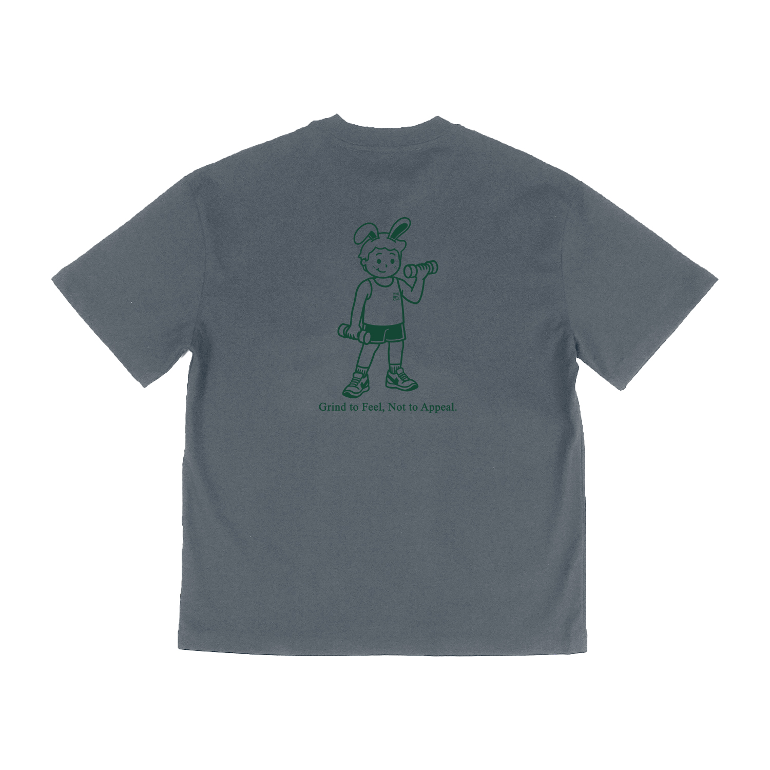 WBC Base Core Grind Mascot Tee - Shark Grey