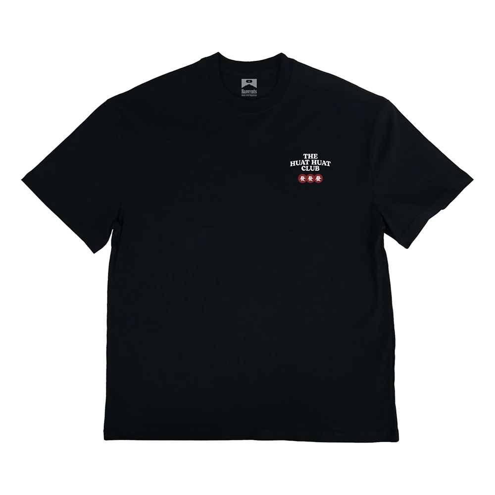 Happynauts The Huat Huat Club 2 Tee - Black