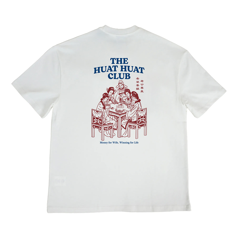 Happynauts The Huat Huat Club 2 Tee - White