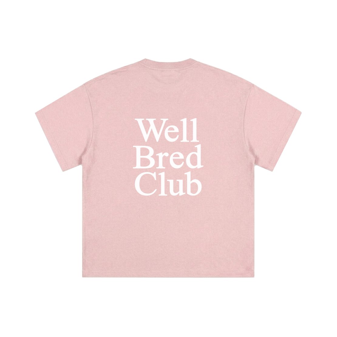 WellBred Club Kids Font Tee - Pink