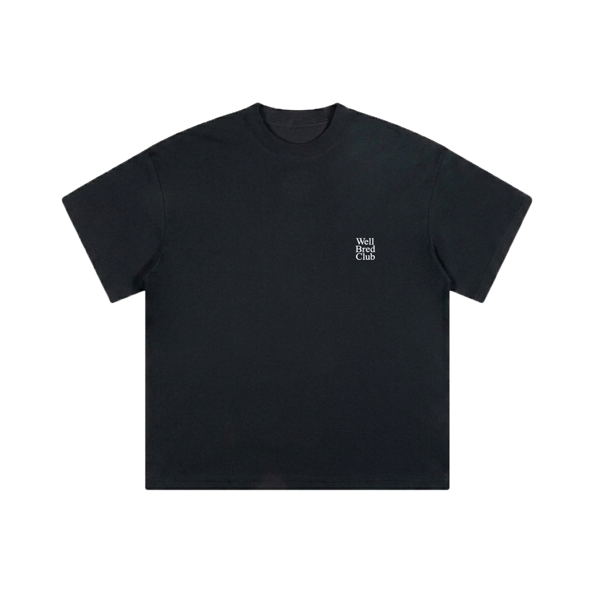 WellBred Club Kids Font Tee - Black
