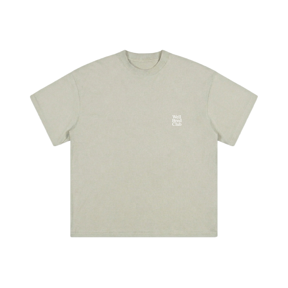 WellBred Club Kids Font Tee - Sage