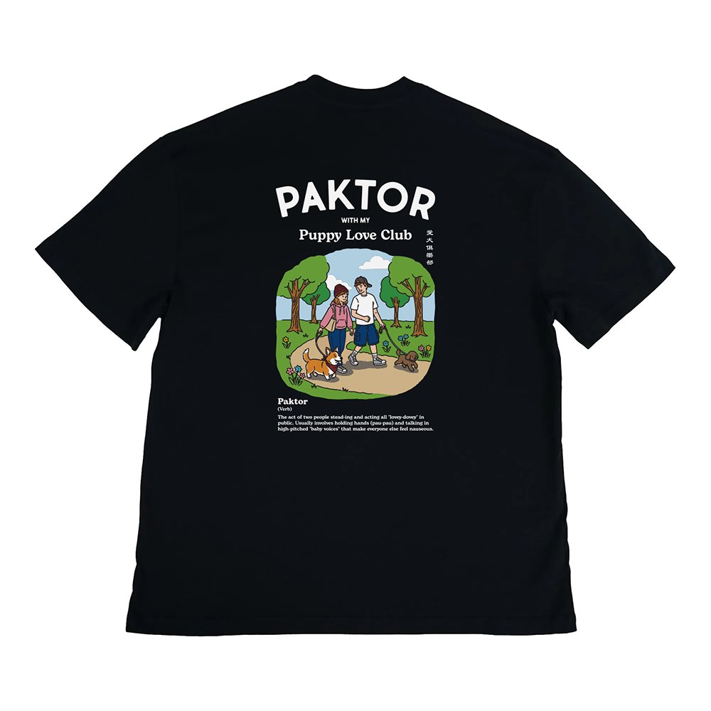 Happynauts The Paktor Tee - Black