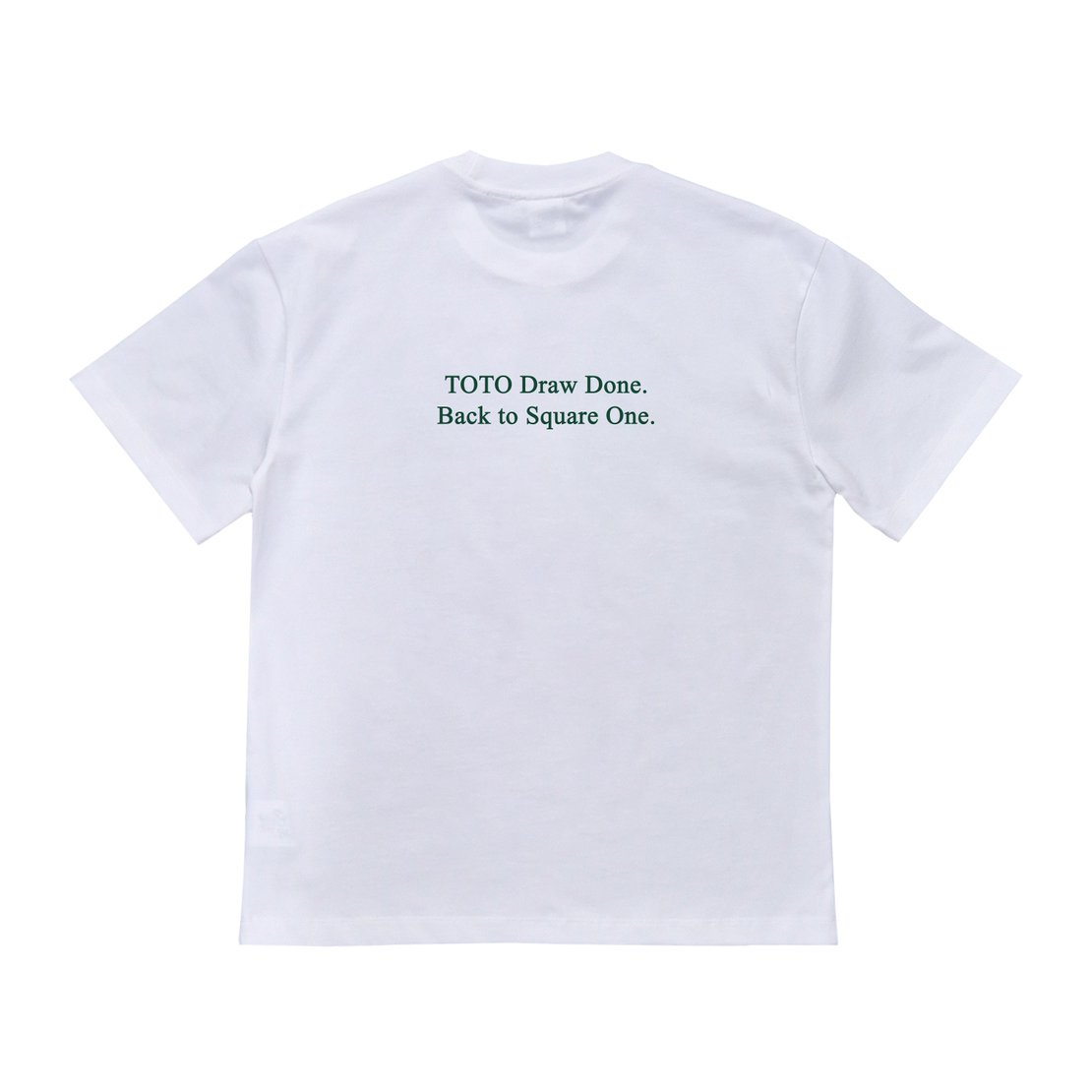 Wellbred Club "TOTO Draw" Tee - White