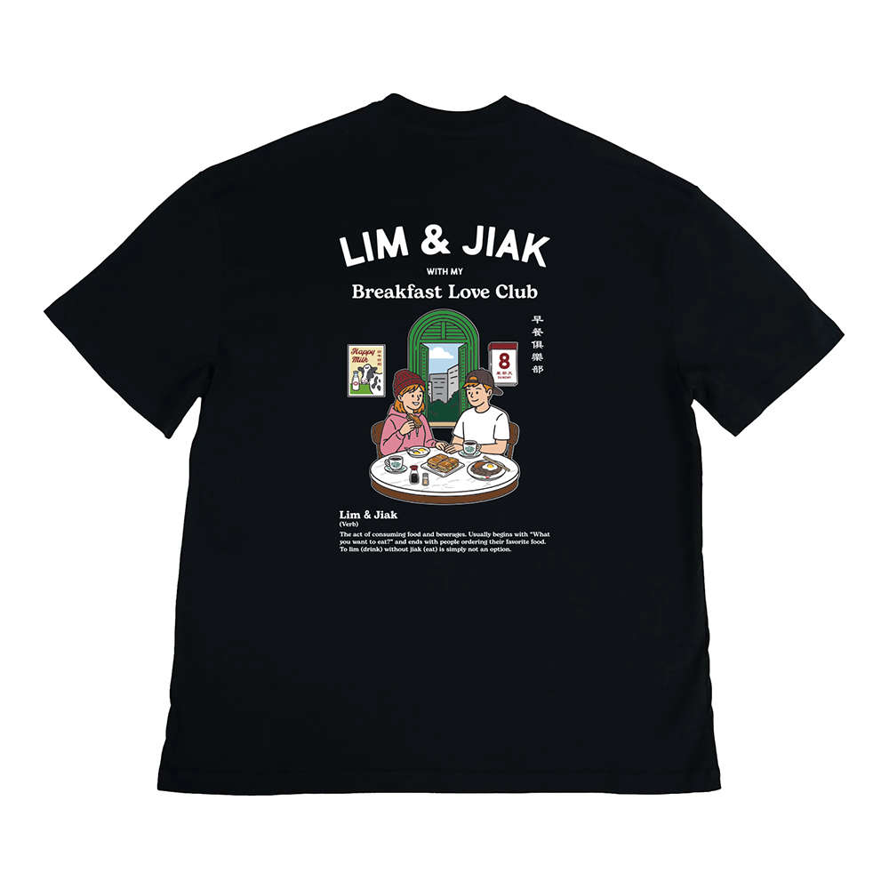 Happynauts Lim & Jiak Tee - Black