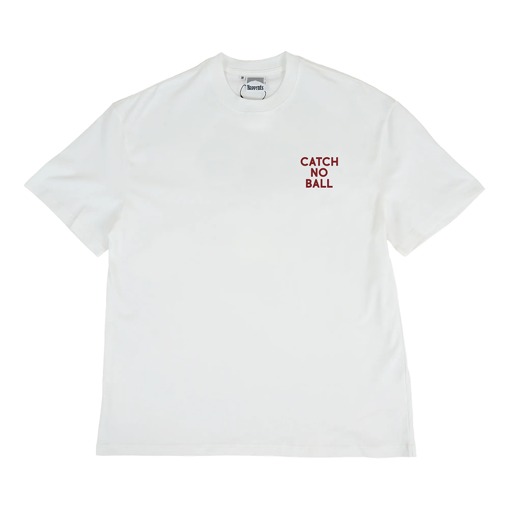 Happynauts Catch No Ball Tee - White