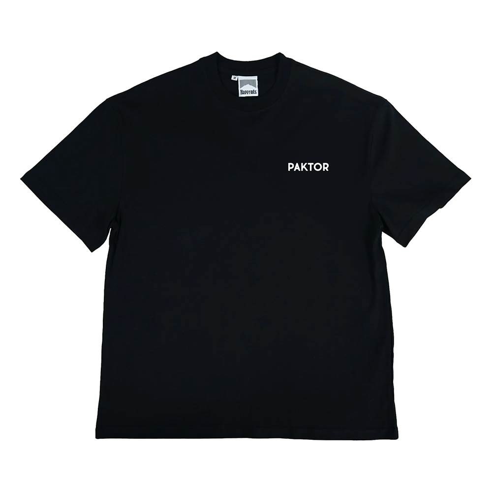 Happynauts The Paktor Tee - Black