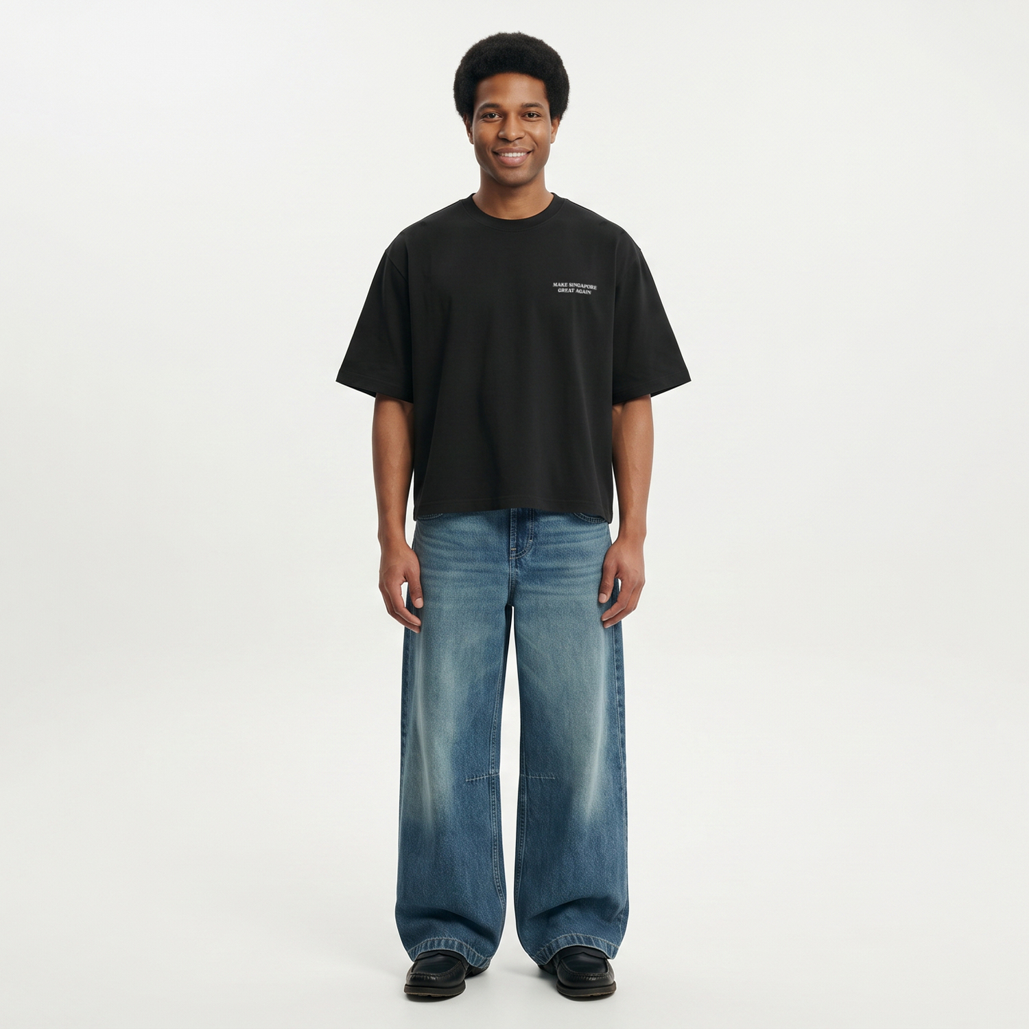 Wellbred Club "Kaya Toast" Tee - Black